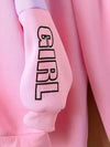 Pink Baby Girl Hoodie & Trouser Set - Soft Fleece Stuff, Machine Washable - Perfect for Winter, Perfect for Outdoor TS6419I