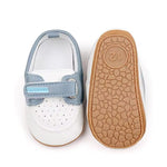 Gray & White High Quality Infant Walking Shoes SH7116A