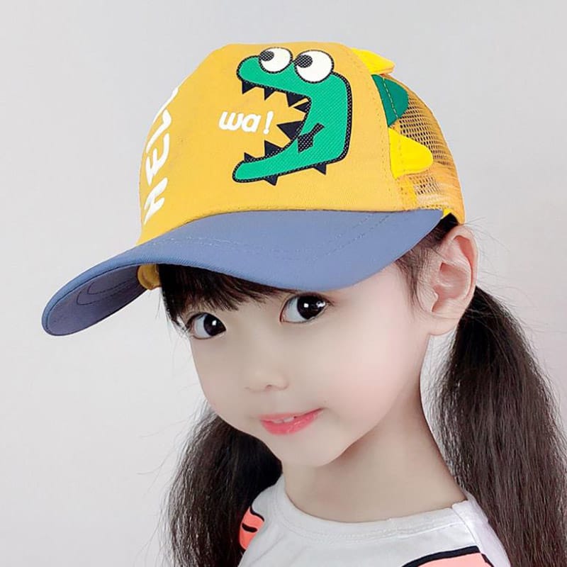 Mustered & Sliver Children Baseball Cap CP5052B