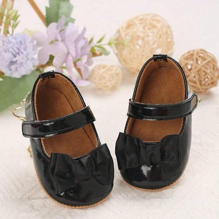 Baby Girls Black Shoes SH7096B