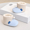 JF Premium Sky Blue Cozy Winter Shoes SH7188D