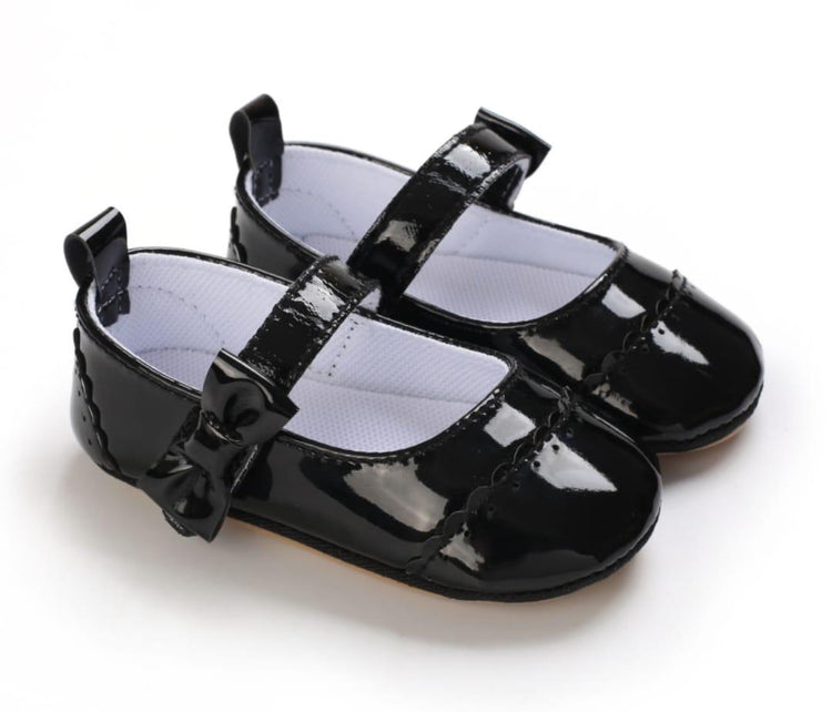 Baby Girls Balck Shoes SH7091