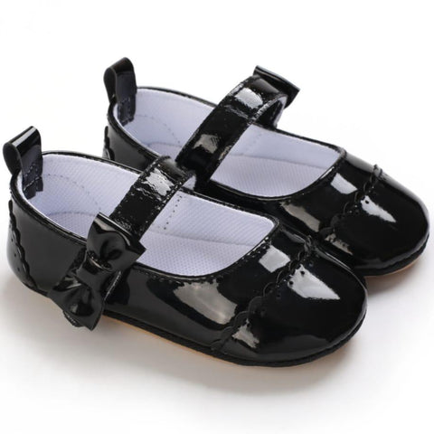 Baby Girls Balck Shoes SH7091