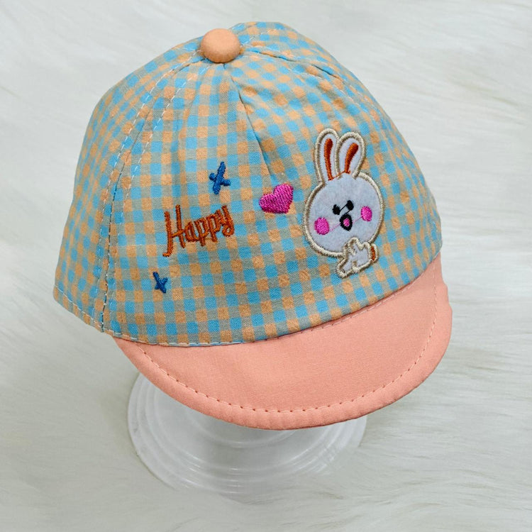 Fashion Baby Peach Happy Face Cap CP5038C