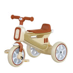 Best-selling Brown Children's Trolley with Music Lights 2-5 years Old Children's Tricycle BCP1057C