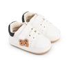 White & Black Bear Shoes SH7153A
