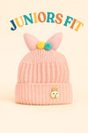 Pink Baby Girls Fashion Warm Winter Wool Cap (0 Months - 24 Months) CP5095C