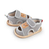 Grey Color Summer Breathable Sandals for Babies SDL7540C