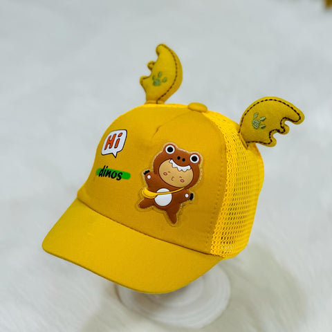 Children's Fashion Mustard Hi Dinos Cap CP5021C