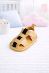 JF Brown Stylish Summer Rubber-Soled Sandals for Boys SDL7567B