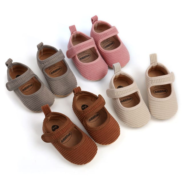 Gray Toddler Baby Girls Shoes SH7145A