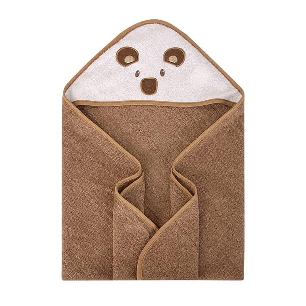 HB Brown Bear Hooded Towel TB6503A