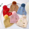 Pink Baby Knitted Warm Winter Wool Cap (6 Months -3 Years) CP5081C