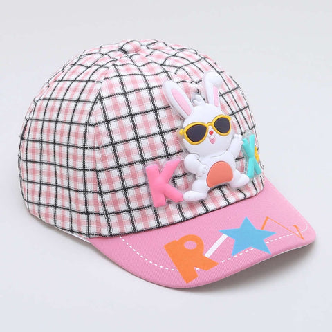 Children's Fashion Unisex Pink Cap CP5031D