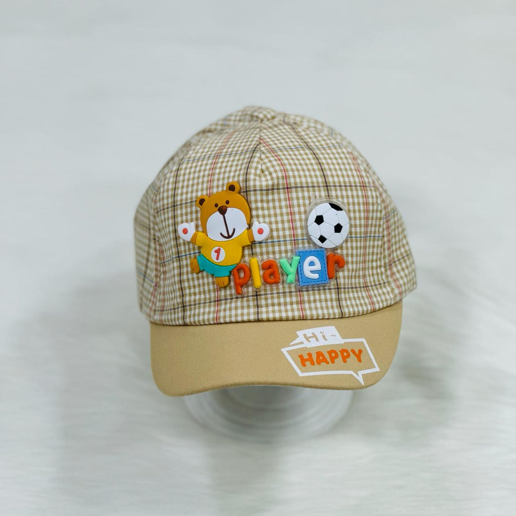 Children's Fashion Khaki Player Cap CP5019B