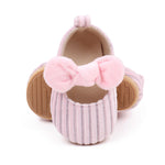 Pink Baby Girls Princess Non-Slip Rubber Soft Sole Shoes SH7111B