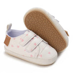 White Heart Baby Shoes SH7122A