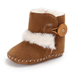 Brown Cute Comfortable Baby Warm Shoes SH7149B