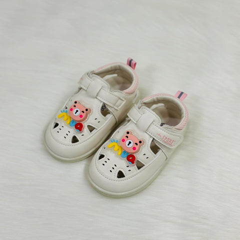 MUA White & T Pink Baby Sandals SDL7526A