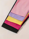 JF 5pcs Bows Print Pants For Baby Girls LG6123A