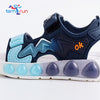 Children's Blue Lightweight Breathable Sandals - Non-Slip PVC Sole with Hook & Loop Closure, Low-Top Open-Toe Casual Suitable for Spring Summer Sandals SDL7570A