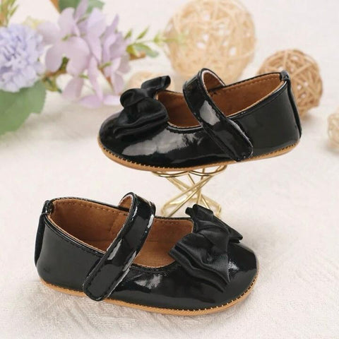 Baby Girls Black Shoes SH7096B