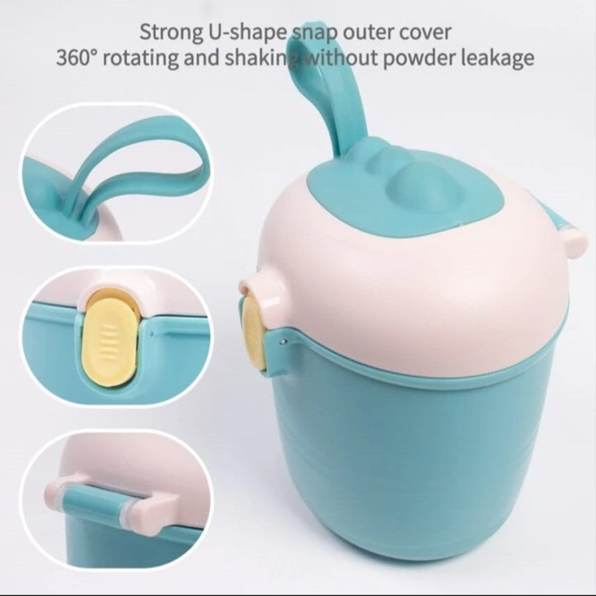 Blue Infant Milk Powder Box Portable Baby Food Storage Box BCP1020A