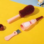 Brown Silicone Bottle Cleaning Brush, 4-in-1 Baby Bottles Cleaner Set - Bottle/Straw/Nipple/Neck Brushes BCP1048C