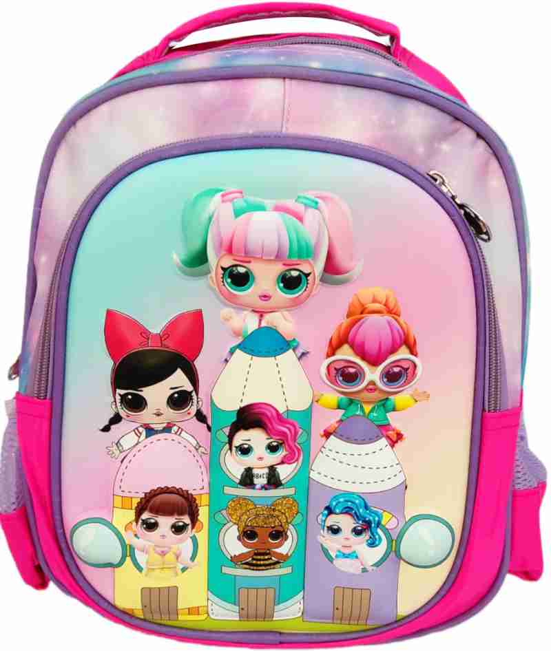 Premium Quality Backpack Powerpuff Girls School Bag for Girls of Preschool, Prep and Nursery BG5533A