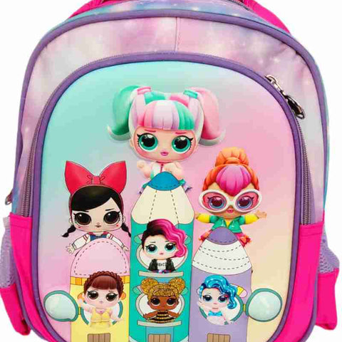 Premium Quality Backpack Powerpuff Girls School Bag for Girls of Preschool, Prep and Nursery BG5533A