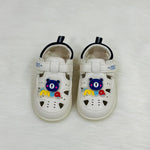 MUA White & Navy-Blue Baby Sandals SDL7526B