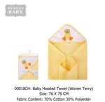 HB Yellow Duck Hooded Towel TB6505A