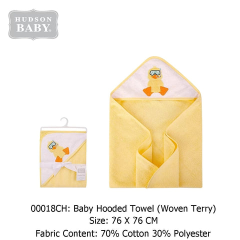 HB Yellow Duck Hooded Towel TB6505A