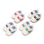 White & Red Baby Shoes SH7120C