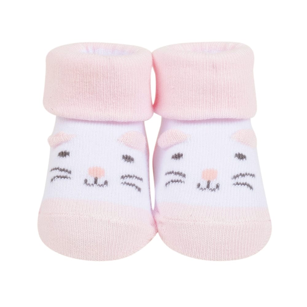 BF Pink & Shocking Pink Socks Pack of 2 SK3014E