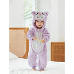 Purple Winter Baby Rompers Animal Jumpsuit  Body Suit BS6029