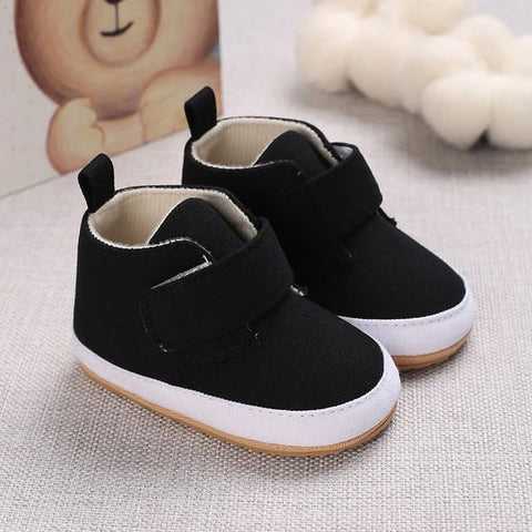 Black Baby Casual Booties BTS9110A