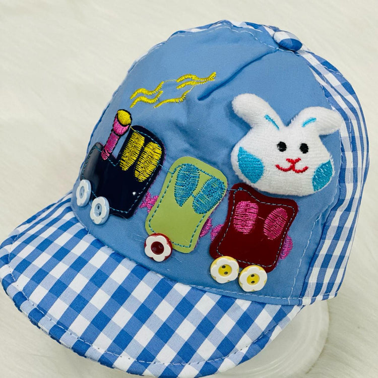 Baby Girl Fashion Sky Blue Cap CP5027D