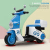 Battery Operated Scooty with Light, Music & Storage for Kids BCP1062E
