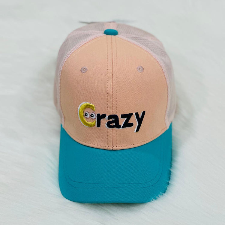 Girl's Pink & Ferozi Baseball Cap CP5043E