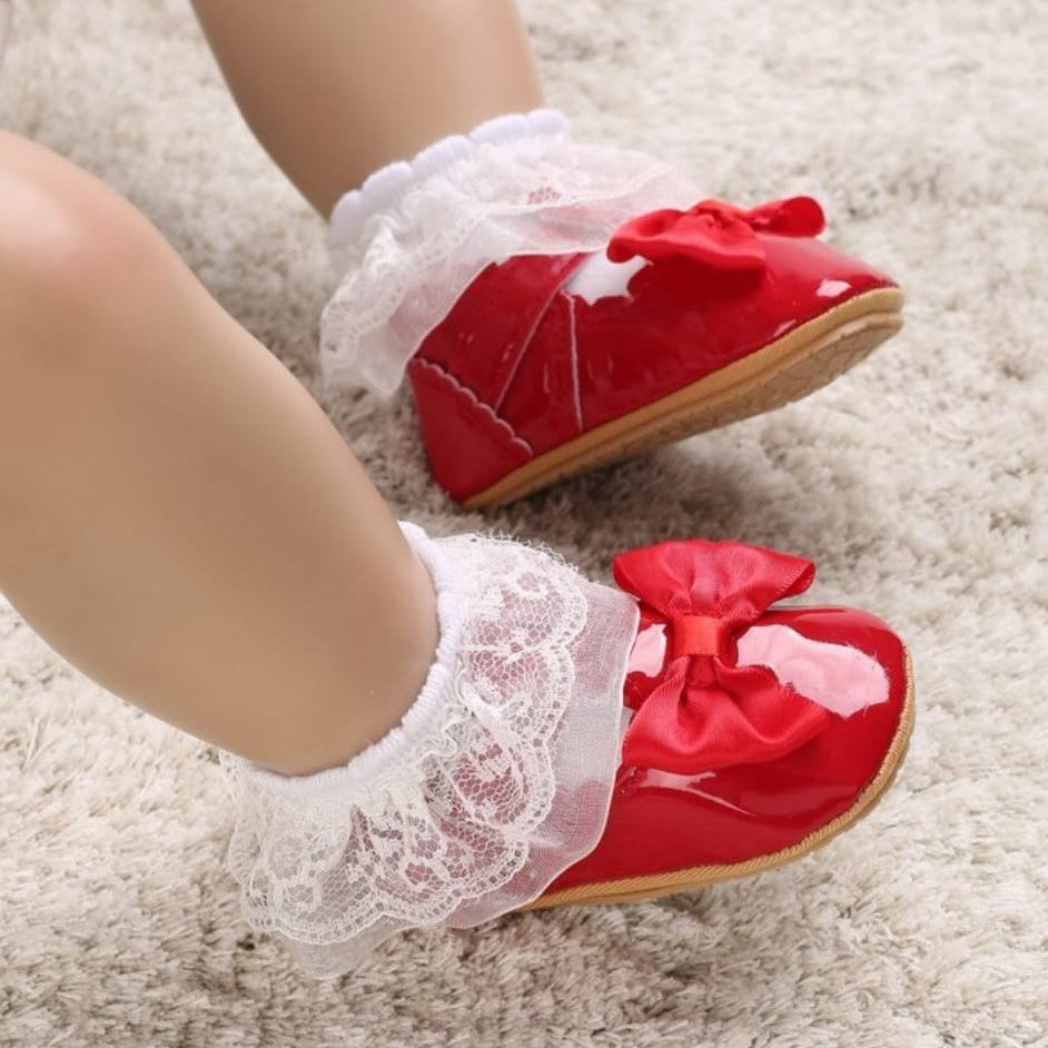 Baby Girls Casual Princess Red Shoes SH7092C