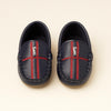 Navy Blue Casual non-Slip Low Top Loafer Shoes for Baby Boys SH7172C
