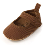 Brown Toddler Baby Girls Shoes SH7145B