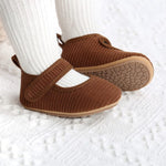 Brown Toddler Baby Girls Shoes SH7145B