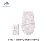 BF White Elephant Printed Swaddle TB6513B