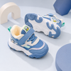Blue & Sliver with Duck Face Jogger Shoes SH7048A