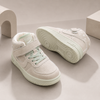 JF Hight Quality Pistachio Green High Ankle Shoes SH7049A