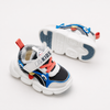 Black & Gray FeKIDS Strap Shoes SH7035A