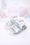 Grey Color Cartoon Design Baby Sandals SDL7563C