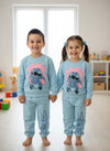 JF 2 PC Ferozi Color Autumn & Winter Terry Fabric Track Suit, Sweatshirt and Trouser Set TS6418G